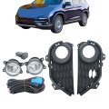 Left And Right Fog Lights Replacement For Pilot 2019-2022 Clear Lens Light Bezels Without Radar Holes Ho2592136 Ho2593136 