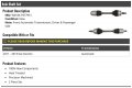 Marketplace Auto Parts Front Cv Axle Shaft Set Of 2 Compatible With 2011-2013 Kia Sorento Automatic Transmission