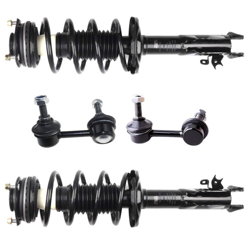 Suspension Kits Front Strut Spring Assembly Stabilizer Bar Link Fits 2006-2011 For Honda Civic Set Of 4