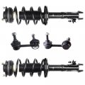 Suspension Kits Front Strut Spring Assembly Stabilizer Bar Link Fits 2006-2011 For Honda Civic Set Of 4