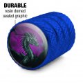 Black Dragon Valve Stem Caps For Tire Rim Wheel Aluminum Blue