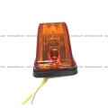 Niuparts 2 Pcs Of Behind Fender Cab Turn Signal Marker Light With Rubber Grommet Amber Fit International 9400 9200 8100 8200