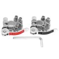 Keenso 2pcs Proof Pure Copper Car Battery Terminal Connector With Wrench For Sae Jis Type A Posts