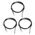 3 Pcs 5k Ntc Thermal Sensor Probe Nickel-plated Copper Sensitive Temperature 39 4 Inch Digital Thermometer Extension Cable Temp 