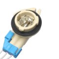 Carlights360 For Cadillac Deville 1992993 Electrical Connector Beige Color Snap Fit Attachment Method Round 1 Female 1 Quantity
