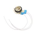 Carlights360 For Cadillac Deville 1992993 Electrical Connector Beige Color Snap Fit Attachment Method Round 1 Female 1 Quantity 