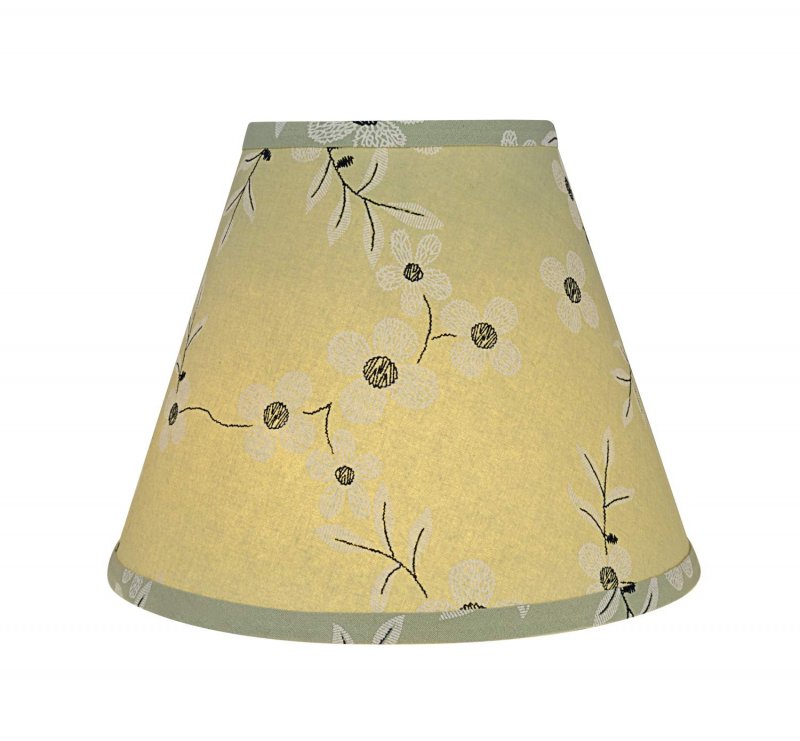 Aspen Creative 59103a Empire Uno Lamp Shade Light Green 5 Top X 10 Bottom 8 Slant Height Slip 33mm