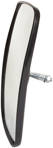 Forklift Rearview Mirror Tcm 239a9-92001 Convex Glass Rear For Forklifts Black Rectangular Overhead Guard Mount Aftermarket