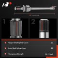 A-premium Cv Axle Shaft Assembly Compatible With Polaris Outlaw 500 2006-2007 525 Irs 2007-2011 Rear Left Or Right Replace