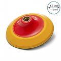 Glass Polish 12640 Rotary Sander Backing Pad Polisher Backer With Hook And Loop Thread 5 8 -11 A 115mm