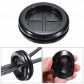 Uxcell Rubber Grommet Round Double-sided Mount Dia 40 Mm Id 35 For Wire Protection 4pcs