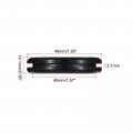 Uxcell Rubber Grommet Round Double-sided Mount Dia 40 Mm Id 35 For Wire Protection 4pcs