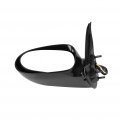 Ocpty Driver Side View Mirror Compatible With 2000-2008 For Nissan Sentra Black Smooth Power Non-folding Abs