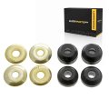 Strut Rod Bushing Set For 1993 1994 1995 1996 1997 Eagle Vision Rubber Black 0 8 In Inside Diameter Front Position
