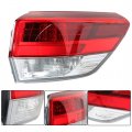 Wflnhb Right Side Outer Tail Light Assembly Replacement For Toyota Highlander 2017-2019 Passenger Rear Lamp 815500e160