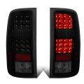 Dna Motoring Tl-gmcsie07-led-bk-sm Led Tail Light Assembly Driver Passenger Side For 07-14 Gmc Sierra 1500 2500hd 3500hd 