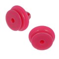 Door Trim Panel Retainers For Hyundai Sonata 2001 2022 Plastic Pink Snap On Fasteners 14 47mm Face Diameter 8 89mm Hole Part 