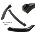 Ocpty 3pcs Car Front Bumper Spoiler Lip Fit For 2014-2018 Mazda M6 Automotive Splitter Kits