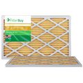 Afb Gold Merv 11 12x20x1 Pleated Ac Furnace Air Filter Pack Of 2 Filters 100 Produced In The Usa 