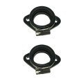 2 X New 30-34mm Carburetor Rubber Flanges For Mikuni Mvm34200k M-vm34-200k 