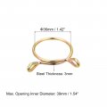 Uxcell Fuel Line Hose Clips 10pcs 36mm Id Fit 37 5-38mm Od 65mn Steel Water Pipe Air Tubing Spring Clamps For Motorcycle