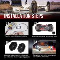 Opp Ulite 16pcs White Led Rock Lights Waterproof Shockproof Underglow Wheel Well Light For Jeep Offroad Utv Atv Zrz Suv Auto