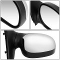 Fo1321188 Oe Style Manual Passenger Right Side View Door Mirror Compatible With Ford F150 F250 97-03