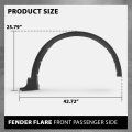 Front Right Fender Flare Wheel Opening Molding For Ford Escape 2020-2024 Passenger Side Lj6z16038aa Fo1291138