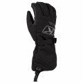 Klim Men S Powerxross Gore-tex Snowmobile Gauntlet Gloves Size Large Black Castlerock 