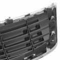 Ki1200147 Factory Style Front Bumper Grill Grille Assembly With Chrome Moulding Compatible Sportage 2 4l 2011-2012 Painted