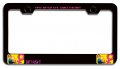 Silly Boys Trucks Are For Girls Feminism Girl Power Black Metal License Plate Frame Heavy Duty Stainless Steel Tag Holder Us 