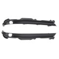 Front Left And Right Side Pair Fog Light Covers Replacement For Mazda Cx-9 2016-2023 With Holes Ma1038159 Ma1039159 