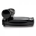 Krator Trhb116b Black Motorcycle Handlebar Shotgun Shell Custom Hand Grips Cruiser Chopper 1
