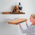 I Semble Floating Shelf Support Drill Guide Self Centering Jig For Straight Accurate Holes And Dowel Alignment 3 8 In 1 2 