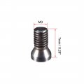 Uxcell M3x7mm Torx Screws For Replaces Carbide Insert Cnc Lathe Tool 12 9 Grade Alloy Steel 10pcs