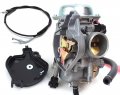 Carburetor Throttle Cable Set For Kawasaki Prairie 360 Kvf360 2003-2013 15003-1686