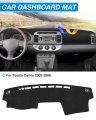 Cartist Dash Cover For Toyota Camry 2002 2003 2004 2005 2006 Accessories Dashboard Mat Non-slip Carpet Sunshield Glare Uv Rays