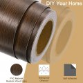 Uxcell Wood Grain Tape 4 X33 Ft Self Adhesive Repair Patch For Baseboards Doors Floor Furniture Home Decor Walnut