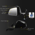 Dasbecan Side Rear View Mirror For 2020-2024 Tesla Model Y Anti-glare Glass With Memory Power Heated Left Driver Folding