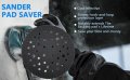 2 Pack 5 In 8 Hole Hook And Loop Pad Saver For Random Orbital Sanders Multi Backing Protector Abrasive Net Heavy Duty