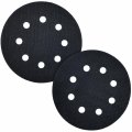 2 Pack 5 In 8 Hole Hook And Loop Pad Saver For Random Orbital Sanders Multi Backing Protector Abrasive Net Heavy Duty 