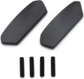 Classic Black Mirror Block Off Base Plates For 2017-2021 Suzuk Gsx-r 1000 P N Mt222-019a-nologo-bk