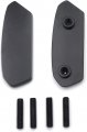 Classic Black Mirror Block Off Base Plates For 2017-2021 Suzuk Gsx-r 1000 P N Mt222-019a-nologo-bk
