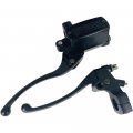 1 25mm Universal Motorcycle Handlebar Hydraulic Brake Master Cylinder Clutch Lever Black For Honda Kawasaki Suzuki Yamaha