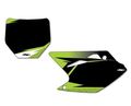 Factory Effex 12-64120 Black Pre-cut Number Plate Graphic Background 
