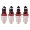 4pcs Fuel Injector For D21 Pickup 1990-1995 