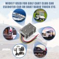 8v 40v To 13 25a Reducer Automatic Buck Boost Step Down Up Regulator Module Transformer Universal For Golf Cart Scooters