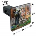Sequoia And Kings Canyon National Parks California Ca Animals Bear Raccoon Bobcat Deer Tow Trailer Hitch Cover Plug Insert