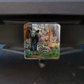 Sequoia And Kings Canyon National Parks California Ca Animals Bear Raccoon Bobcat Deer Tow Trailer Hitch Cover Plug Insert