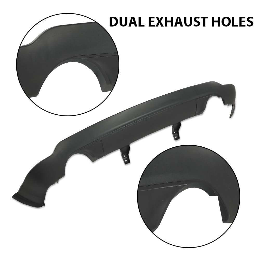 Rear Bumper Cover For Jeep Grand Cherokee 2011 2021 Dual Exhaust Without Tow Package Polypropylene Material Part Number
